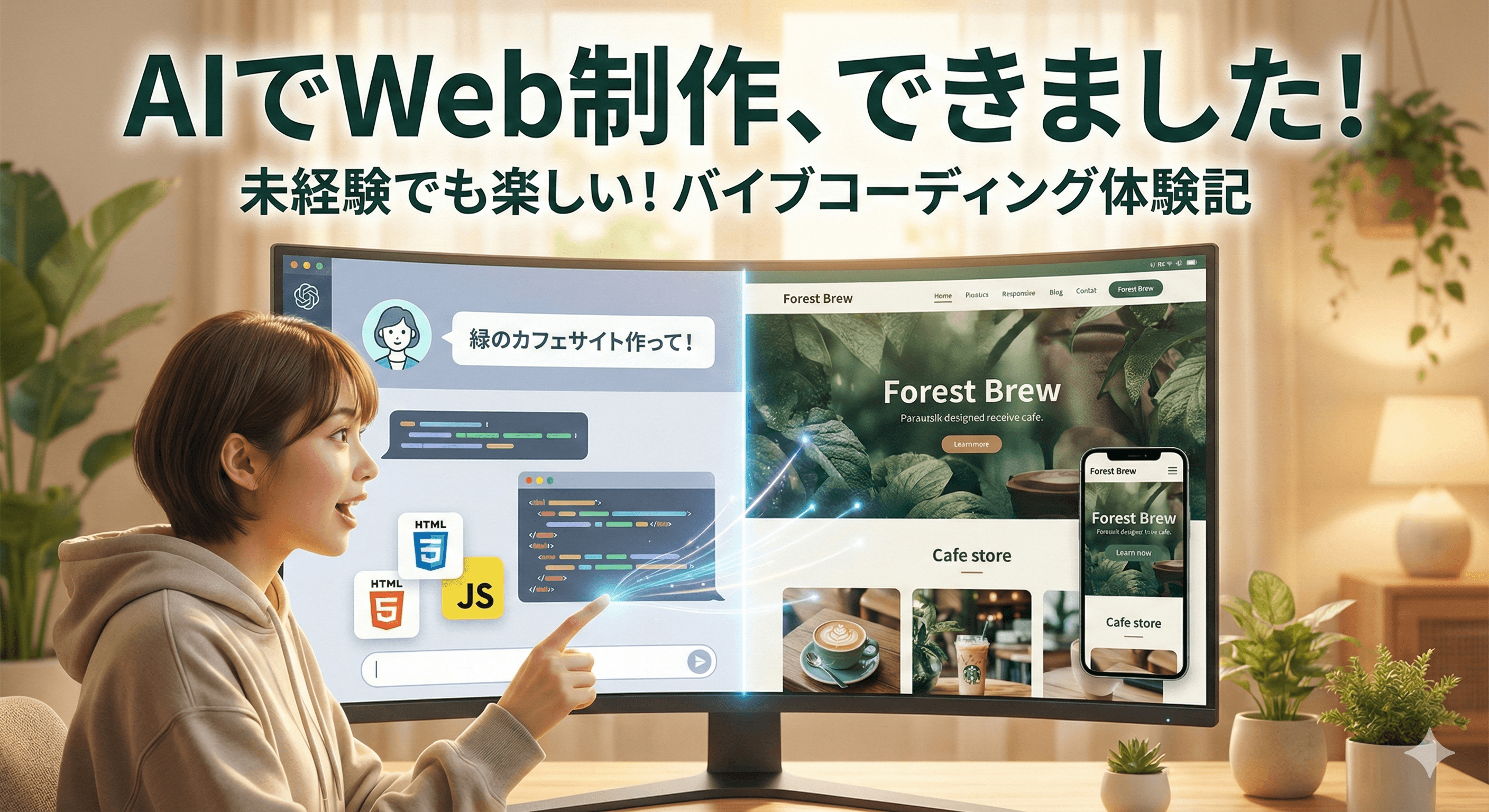 【実践レポート】レベル1 バイブコーディング導入・Web1枚ページ作成コースを（実際に）やってみた