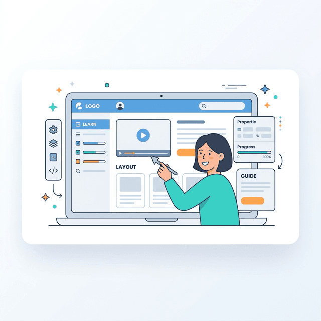学習スタジオUIの使い方